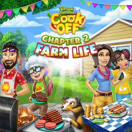 Virtual Families Cook Off: Chapter 2 Farm Life Nintendo Switch okładka gry