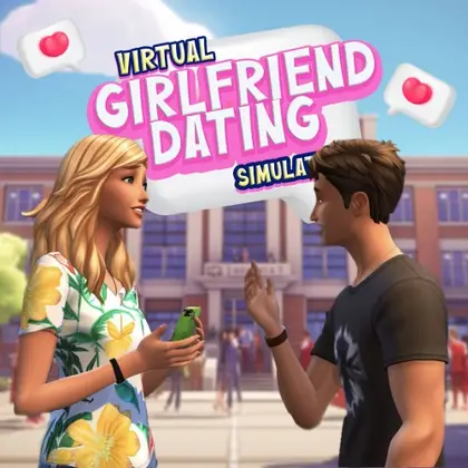 Virtual Girlfriend Dating Simulator Nintendo Switch okładka gry