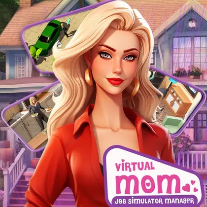Virtual Mom - Job Simulator Manager Nintendo Switch okładka gry
