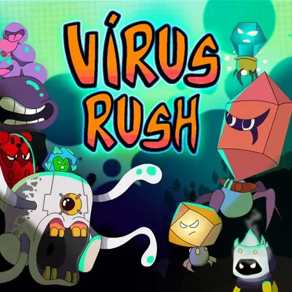 Virus Rush Nintendo Switch okładka gry