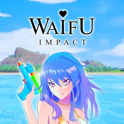 WAIFU IMPACT Nintendo Switch okładka gry