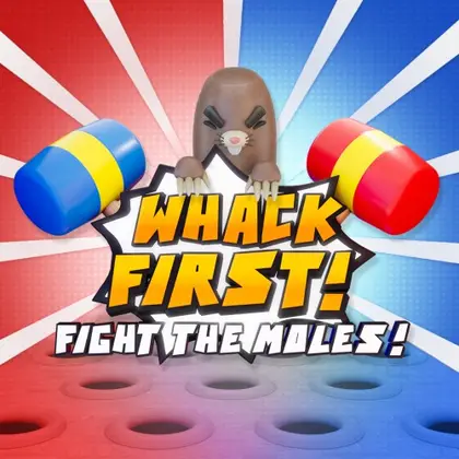 Whack first! - Fight the moles Nintendo Switch okładka gry
