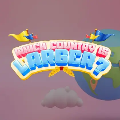 Which Country Is Larger? Nintendo Switch okładka gry