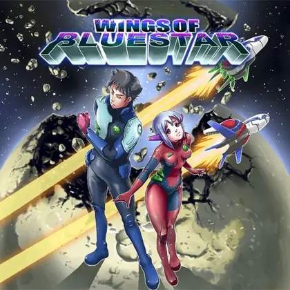 Wings of Bluestar Nintendo Switch okładka gry