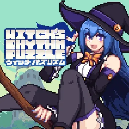 Witch's Rhythm Puzzle Nintendo Switch okładka gry
