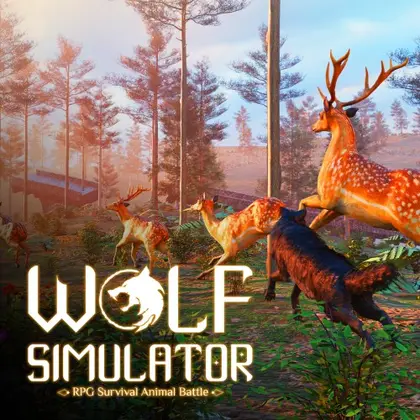 Wolf Simulator: RPG Survival Animal Battle Nintendo Switch okładka gry