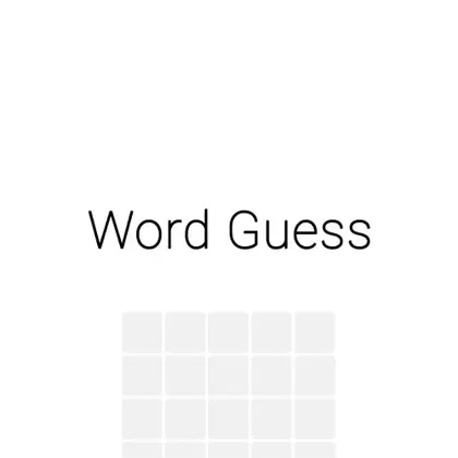 Word Guess Nintendo Switch okładka gry