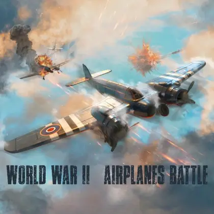 World War II - Airplanes Battle Nintendo Switch okładka gry