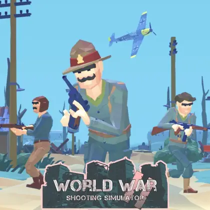World War II Shooting Simulator Nintendo Switch okładka gry