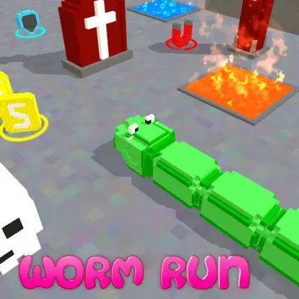 Worm Run Nintendo Switch okładka gry