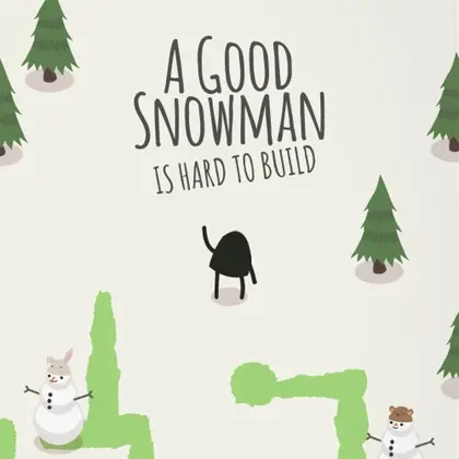 A Good Snowman is Hard to Build Nintendo Switch okładka gry