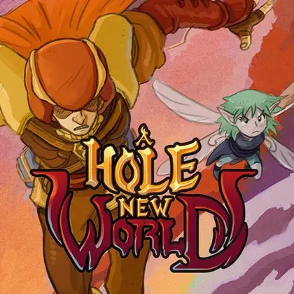 A Hole New World Nintendo Switch okładka gry