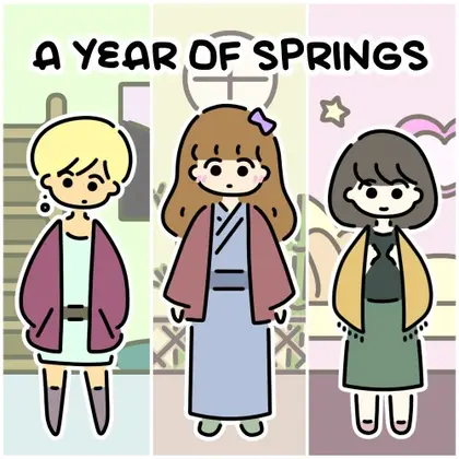 A YEAR OF SPRINGS Nintendo Switch okładka gry