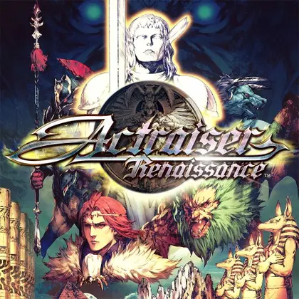 Actraiser Renaissance Nintendo Switch okładka gry