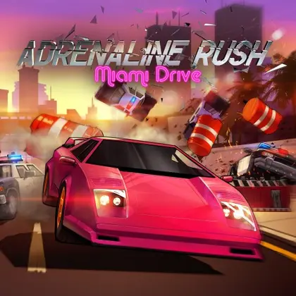 Adrenaline Rush - Miami Drive Nintendo Switch okładka gry
