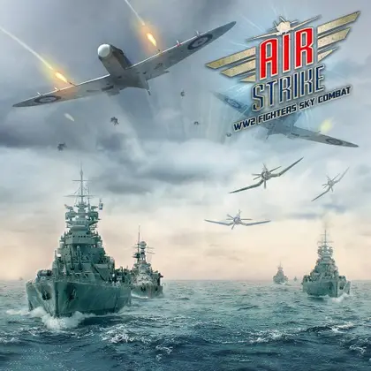 Air Strike: WW2 Fighters Sky Combat Nintendo Switch okładka gry