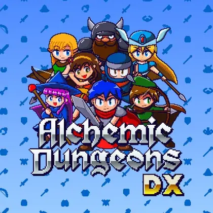 Alchemic Dungeons DX Nintendo Switch okładka gry