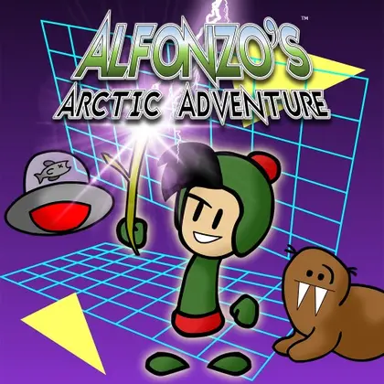 Alfonzo's Arctic Adventure Nintendo Switch okładka gry