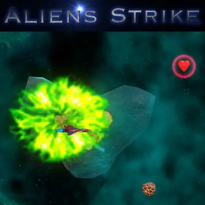 Aliens Strike Nintendo Switch okładka gry