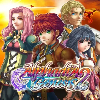 Alphadia Genesis 2 Nintendo Switch okładka gry