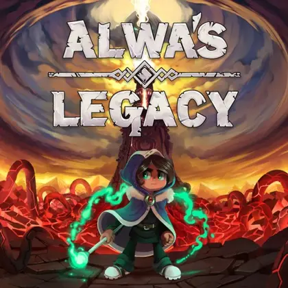 Alwa's Legacy Nintendo Switch okładka gry