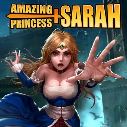 Amazing Princess Sarah Nintendo Switch okładka gry