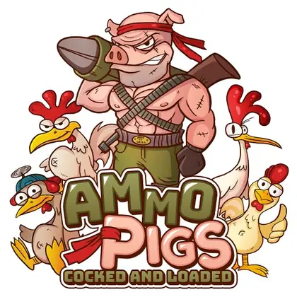 Ammo Pigs: Cocked and Loaded Nintendo Switch okładka gry