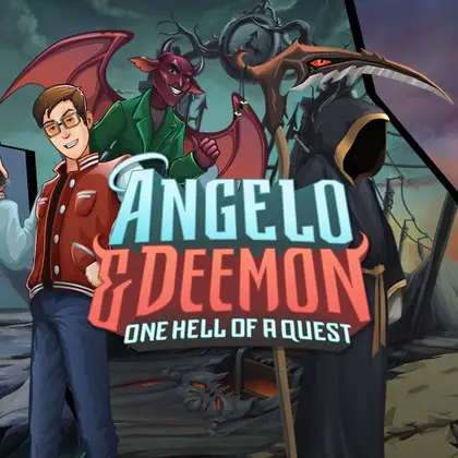 Angelo and Deemon: One Hell of a Quest Nintendo Switch okładka gry