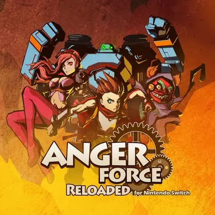 AngerForce: Reloaded for Nintendo Switch Nintendo Switch okładka gry