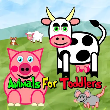 Animals for Toddlers Nintendo Switch okładka gry