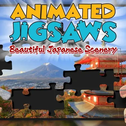Animated Jigsaws: Beautiful Japanese Scenery Nintendo Switch okładka gry