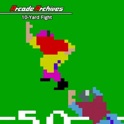 Arcade Archives 10-Yard Fight Nintendo Switch okładka gry