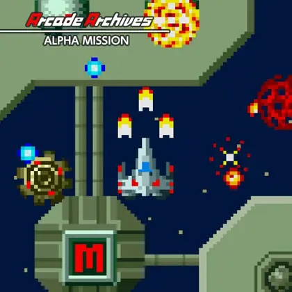 Arcade Archives ALPHA MISSION Nintendo Switch okładka gry
