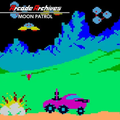Arcade Archives MOON PATROL Nintendo Switch okładka gry