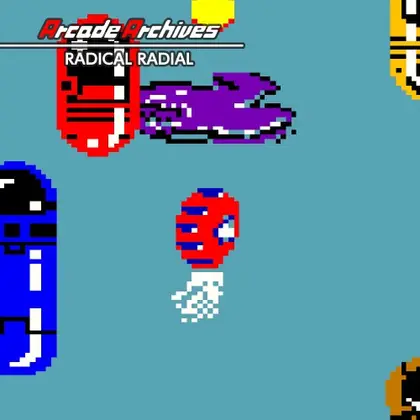 Arcade Archives RADICAL RADIAL Nintendo Switch okładka gry