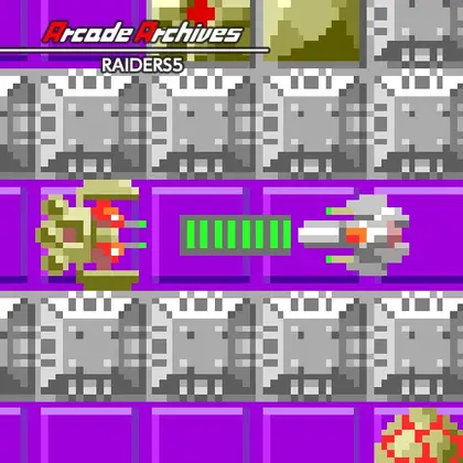 Arcade Archives RAIDERS5 Nintendo Switch okładka gry