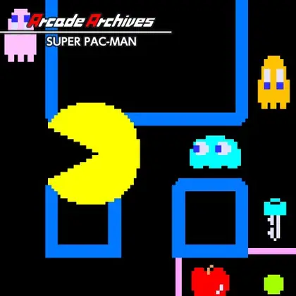 Arcade Archives SUPER PAC-MAN Nintendo Switch okładka gry