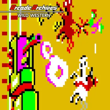 Arcade Archives WILD WESTERN Nintendo Switch okładka gry