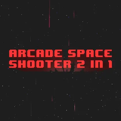Arcade Space Shooter 2 in 1 Nintendo Switch okładka gry