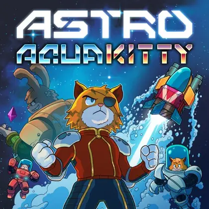 ASTRO AQUA KITTY Nintendo Switch okładka gry