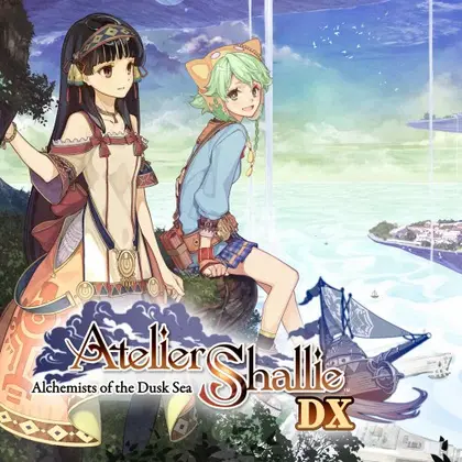 Atelier Shallie: Alchemists of the Dusk Sea DX Nintendo Switch okładka gry