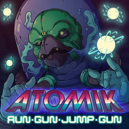 ATOMIK: RunGunJumpGun Nintendo Switch okładka gry