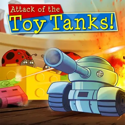 Attack of the Toy Tanks Nintendo Switch okładka gry