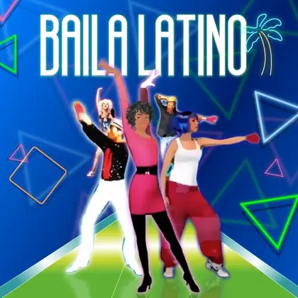 Baila Latino Nintendo Switch okładka gry