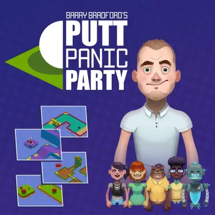 Barry Bradford's Putt Panic Party Nintendo Switch okładka gry