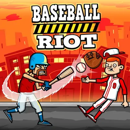 Baseball Riot Nintendo Switch okładka gry