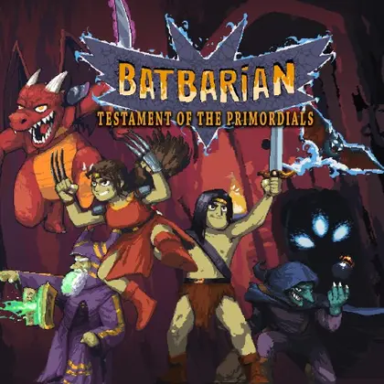 Batbarian: Testament of the Primordials Nintendo Switch okładka gry