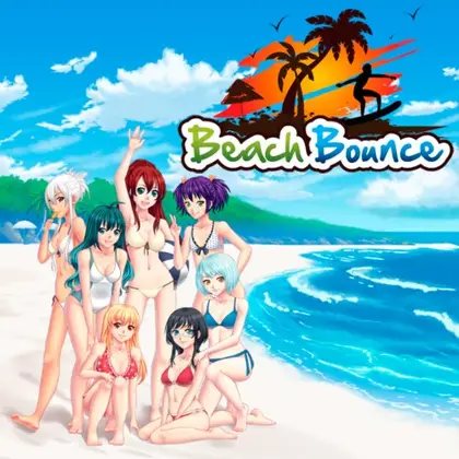 Beach Bounce Remastered Nintendo Switch okładka gry