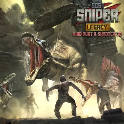 Best Sniper Legacy: Dino Hunt & Shooter 3D Nintendo Switch okładka gry
