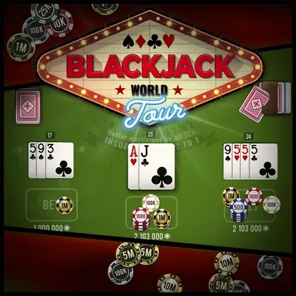 Black Jack World Tour Nintendo Switch okładka gry